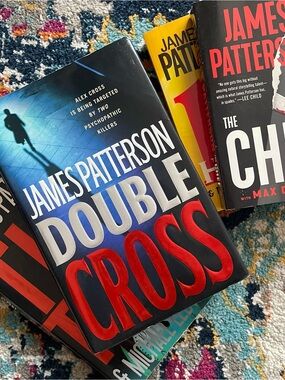 James Patterson Book Bundle of 4  Books- Mystery Suspense Book Bundle